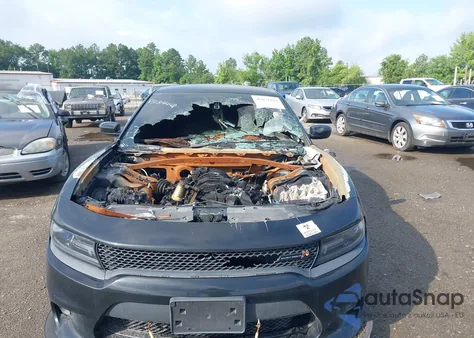 2018 Dodge Charger R/T Scat Pack Rwd from USA, damaged, VIN 2C3CDXGJ7JH295186